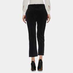 Pre Owned Saint Laurent Black Corduroy Pants L (FR 40)
