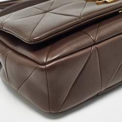 Saint Laurent Brown Leather Medium Jamie Shoulder Bag