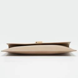 Saint Laurent Beige Leather Uptown Pouch