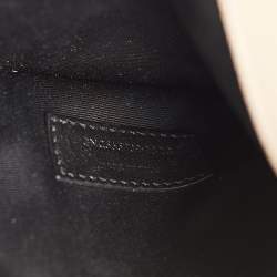Saint Laurent Beige Leather Uptown Pouch