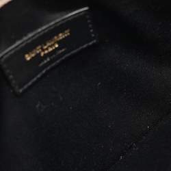 Saint Laurent Beige Leather Uptown Pouch