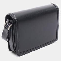 مملوكة مسبقًا Saint Laurent Paris Solferino Black Leather Shoulder Bag