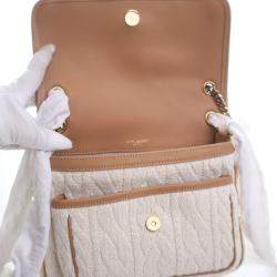 Pre Owned Saint Laurent Baby Knit Niki Bag