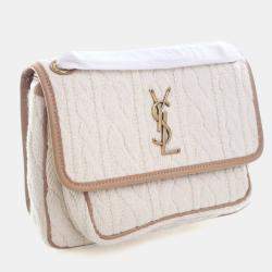 Pre Owned Saint Laurent Baby Knit Niki Bag