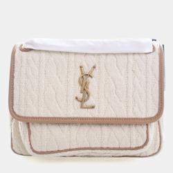Pre Owned Saint Laurent Baby Knit Niki Bag
