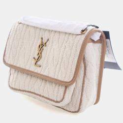 Pre Owned Saint Laurent Baby Knit Niki Bag