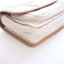 Pre Owned Saint Laurent Baby Knit Niki Bag