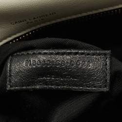 مملوكة مسبقًا Saint Laurent Niki Medium Off White Matelasse Leather Shoulder Bag
