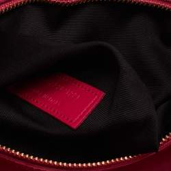 Pre Owned Saint Laurent LE 5 À 7 Pink Smooth Leather Shoulder Bag