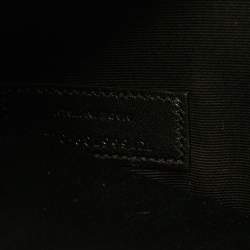 Pre Owned حقيبة صغيرة سان لوران أب تاون قماش بني/طبيعي