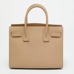 مملوكة مسبقًا Saint Laurent Classic Sac De Jour Baby Beige Leather Tote