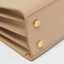 مملوكة مسبقًا Saint Laurent Classic Sac De Jour Baby Beige Leather Tote