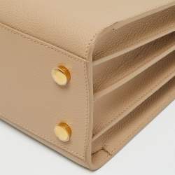 مملوكة مسبقًا Saint Laurent Classic Sac De Jour Baby Beige Leather Tote