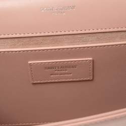 مملوكة مسبقًا Saint Laurent Pink Leather Medium Kate Tassel Shoulder Bag