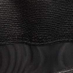 مملوكة مسبقًا Saint Laurent Black Leather Flap Bifold Long Wallet