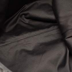 Pre Owned Saint Laurent Black Quilted Leather Maxi Icare Shopping Tote