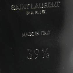 Pre Owned Saint Laurent Blue Denim Tribute Sandals Size 39.5