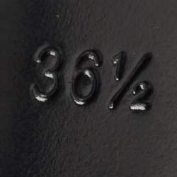 Pre Owned Saint Laurent Black Patent Tribtoo Pumps Size 36.5