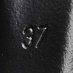 Pre Owned Saint Laurent Chloe 90 Tasseled Size 37 Black Leather Pumps