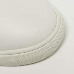 Pre Owned حذاء رياضي سان لوران أندي  جلد أبيض عنق منخفض مقاس 39