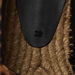 Pre Owned Yves Saint Laurent Brown Suede Slip on Loafers Size 39