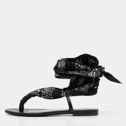 Saint laurent deals bandana sandals