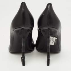مملوكة مسبقًا Saint Laurent Black Leather Opyum Pumps Size 40