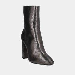 Saint Laurent Leather Ankle Ankle Boots Size 36.5
