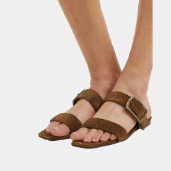 Saint Laurent Suede Sandals Size 36