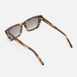 Saint Laurent Tortoise Shell/Grey Gradient SL276 Rectangle Sunglasses
