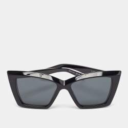 Saint Laurent Black SL 657 Cat Eye Sunglasses
