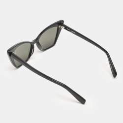 Saint Laurent Black SL 244 Victoire Cat Eye Sunglasses