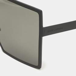Saint Laurent Black SL182 Betty Shield Sunglasses
