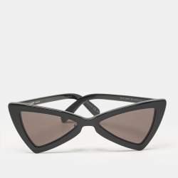 Saint Laurent Black SL 207 Jerry Cat Eye Sunglasses