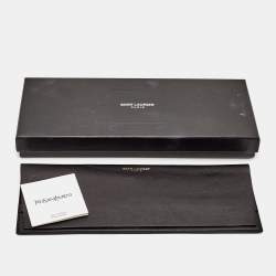 Saint Laurent Paris Hedi Slimane Crystals Enamel Gold Tone Bracelet