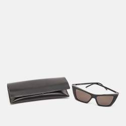 Saint Laurent Black SL 372 New Wave Cat Eye Sunglasses