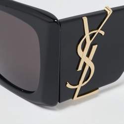 Saint Laurent Black SL M119 Blaze Butterfly Sunglasses