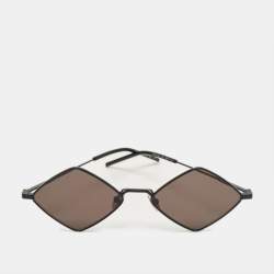 Pre Owned Saint Laurent Black SL302 Lisa Diamond Sunglasses