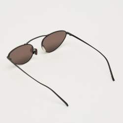 Pre Owned Saint Laurent Black SL 538 Cat Eye Sunglasses