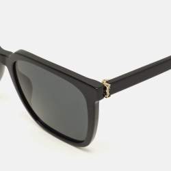 مملوكة مسبقًا نظارة سان لوران سوداء SL M146 مربعة مونوغرام