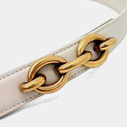 Pre Owned حزام سان لوران باريس جلد