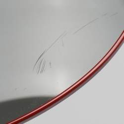 Pre Owned Saint Laurent Grey/Red Classic 11 Aviator Sunglasses