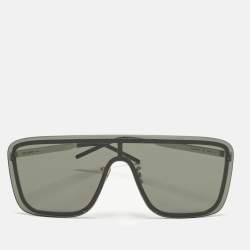 مملوكة مسبقًا Saint Laurent Black SL364 Mask Shield Sunglasses