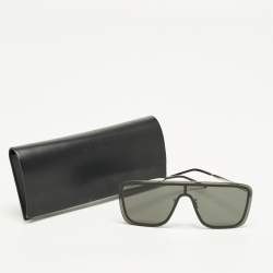 مملوكة مسبقًا Saint Laurent Black SL364 Mask Shield Sunglasses