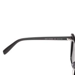 مملوكة مسبقًا Saint Laurent Black/ Grey Victoire Cat-Eye Sunglasses
