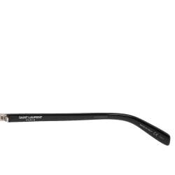 Pre Owned Saint Laurent Silver Tone/ Grey LouLou Heart Sunglasses