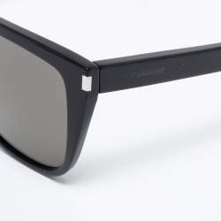 Saint Laurent Black SL1 Wayfarer Sunglasses 