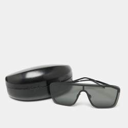 مملوكة مسبقًا Saint Laurent Black SL364 MASK Oversized Sunglasses