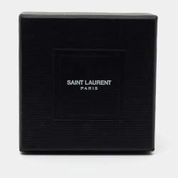 Saint Laurent Gold Tone Opyum Ring Size EU 54.5