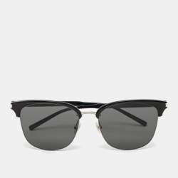 Saint Laurent Black Classic 180 Round Sunglasses
